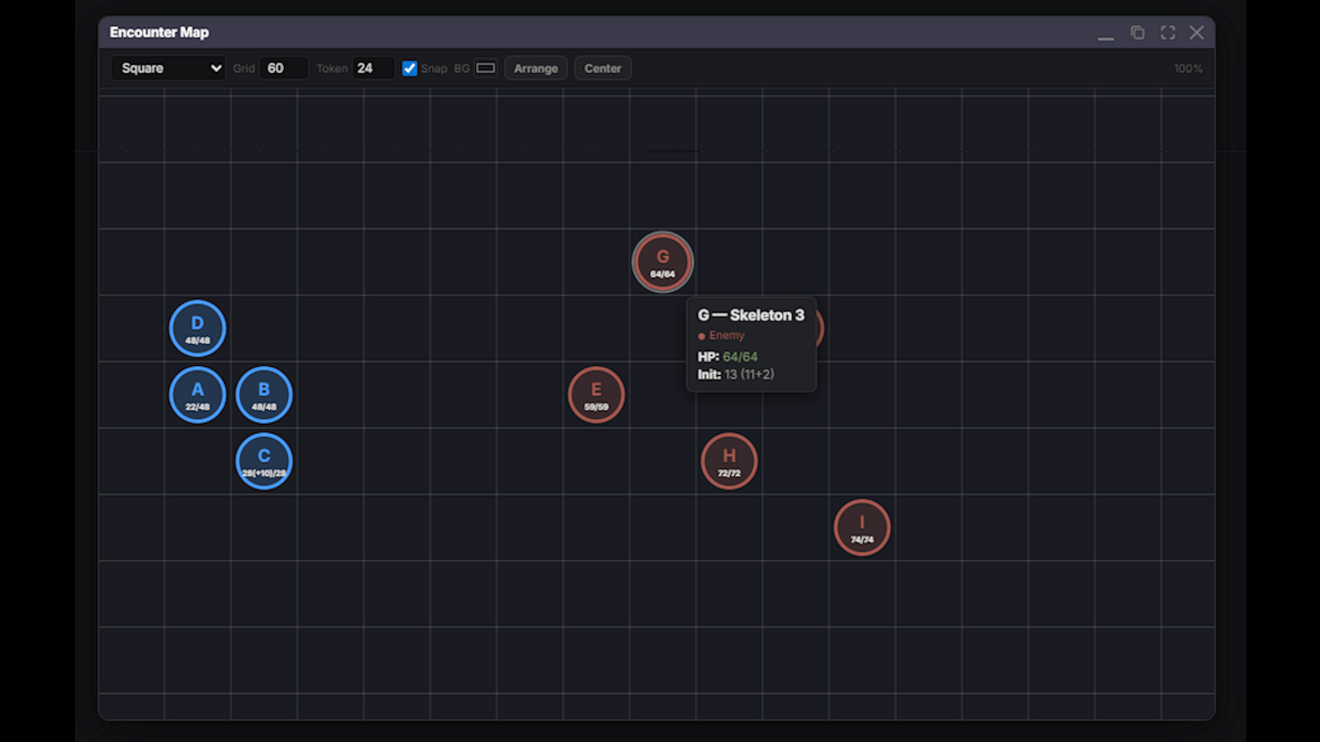 Encounter Map